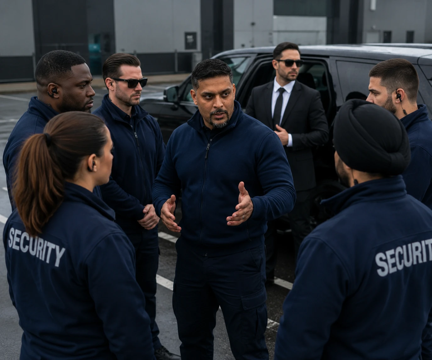 Close Protection Refresher Course practical training with a diverse UK security training team