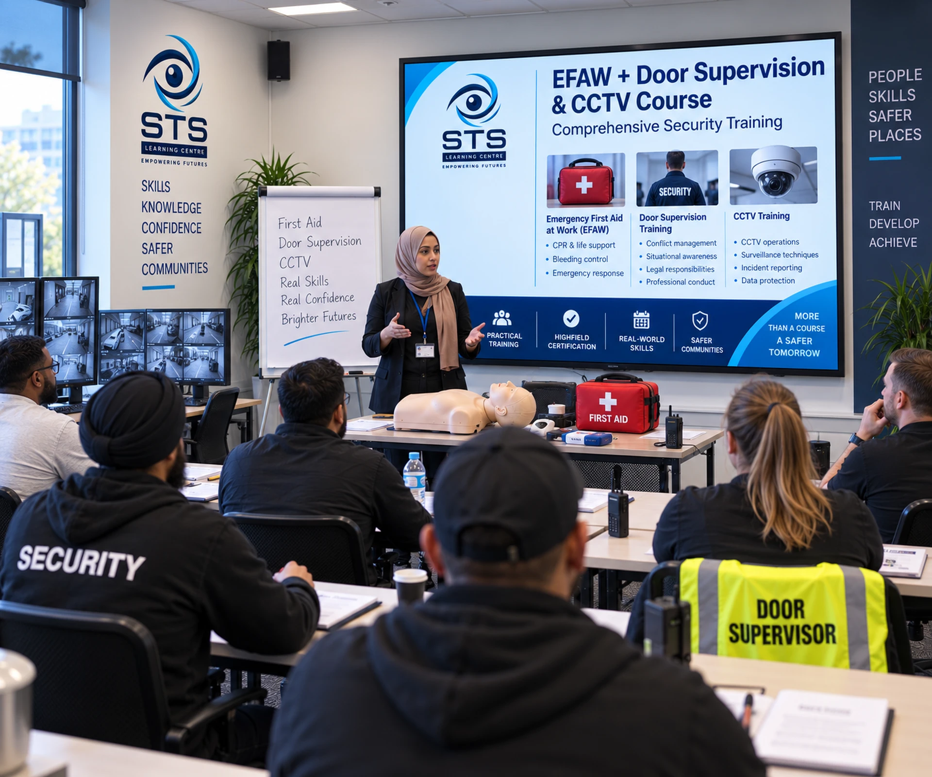 EFAW + Door Supervision & CCTV Course